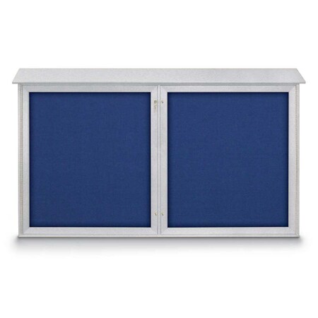 United Visual Products Open Faced Traditional Rounded Corkboard UV646ARC-GOLD-PEARL